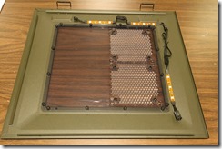 RGB LED Strips Mounted on Side Panel